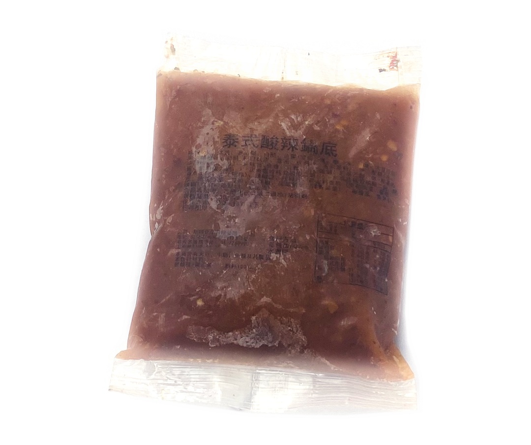 泰式酸辣鍋湯底 300g 包裝實拍